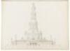 Album of numerous Italian architecture plates from Milan - 2