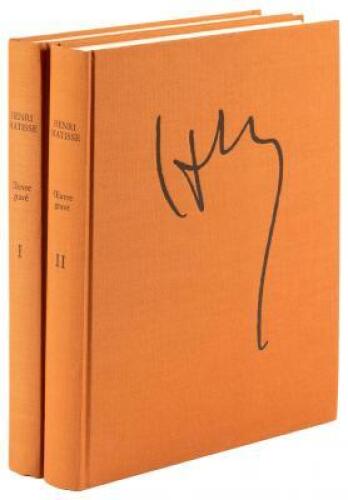 Henri Matisse: Catalogue raisonn&eacute; des l'&oelig;uvre grave...