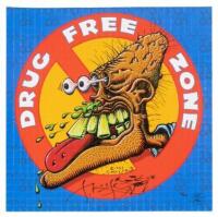 “Drug Free Zone” - Bicycle Day Blotter Edition