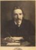 Etched portrait of Robert Louis Stevenson - 2
