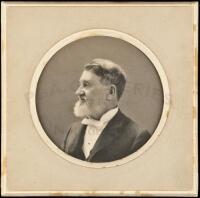 Bas-relief photograph portrait of George Fritch