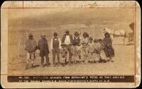 Mescalero Apaches from Geronimo's Tribe as They Arrived at the Ramona School D.B. Chase, Photographer, Santa Fe, N.M.