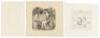 Collection of approximately 28 lithographs, etchings, woodblock, and other prints, most signed by the artists - 8