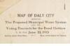 Map of Daly City, showing the Proposed Municipal Water System and the Voting Precincts for the Bond Election to be held June 21, 1913 - 5