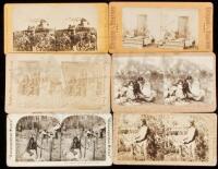 Six stereoviews of American Indians