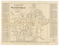 Map of Watsonville "The Apple City" California. With a map of the Monterey Bay District (panel title)