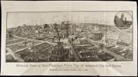 Birdseye View of San Francisco From Top of Wrecked City Hall Dome (Picture of the Dome is Shown in Upper Right-Hand Corner.) Supplement to San Francisco Examiner, June 10, 1906