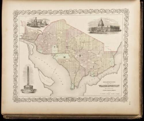 Colton's Atlas of the World, Illustrating Physical and Political Geography by George W. Colton. Accompanied by Descriptions, Geographical, Statistical, and Historical, by Richard Swainson Fisher...Volume I.--North and South America, Etc.