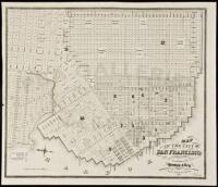 Map of the City of San Francisco. Published by Britton & Rey Lithographers, Montgomery St. Cor. of Comml. St. San Francisco