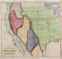 Map Illustrating the System of Parcs, the Domestic Relations of the Great Plains, the North American Andes, and the Pacific Maritime Front