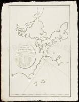 Plan du Port de St. François, Situé su la côte de la Californie Septentrionale. La Pointe de Rois par 37o.59'. de Latitude Nord et 124o.54'. de Longitude