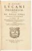 Pharsalia sive de Bello Civili Caesaris et Pompeii Libri X - 2