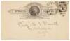Autograph Note Signed about a revised edition of his 1872 book on the Coral Islands
