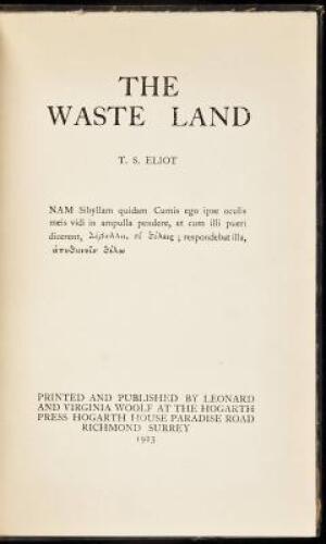 The Waste Land