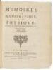 Mémoires de Mathématique, Et De Physique, Rédigés à l'Observatoire de Marseille. Année 1756. - 2