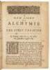 A New Light of Alchymie: Taken out of the fountaine of Nature, and Manuall Experience. To which is added a Treatise of Sulphur: Written by Micheel Sandivogius... Also Nine Books of the Nature of Things, written by Paracelsus... Also a Chymicall Dictionary - 3