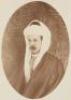 Photograph portrait of Sir Richard F. Burton, explorer, as a young man, wearing a turban - 3