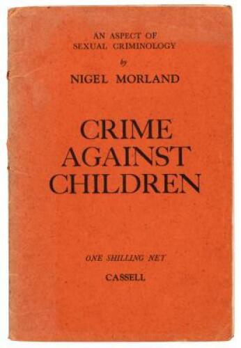 Crime Against Children: An Aspect of Sexual Criminology