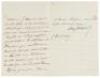 Autograph Letter Signed about the British Museum’s collection of reptiles and amphibians - 2