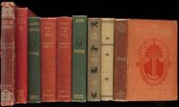 Nine volumes by Rudyard Kipling