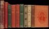 Nine volumes by Rudyard Kipling