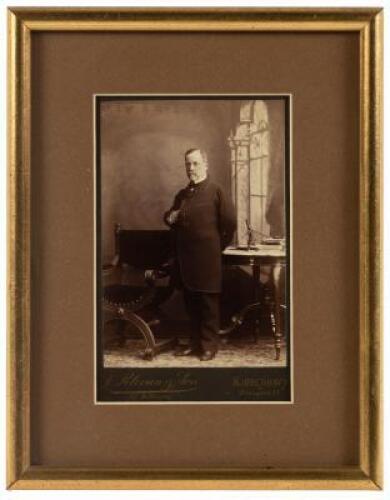 Photograph of Louis Pasteur in Paris