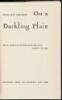 On a Darkling Plain - 3