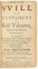 The Last Will and Testament of Basil Valentine, Monke of the Order of St. Bennet... To Which is added Two Treatises. The First declaring his Manual Operations. The Second shewing things Natural and Supernatural - 2