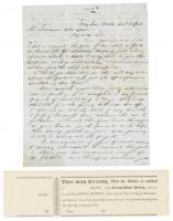 Autograph Letter Signed about building a transatlantic iron Steam Boat
