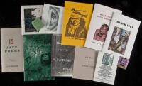 Collection of poetry books, chap books, and ephemera by or about A.D. Winans - many items signed or inscribed