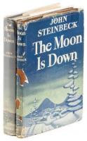 The Moon is Down - two copies, comprising the first edition and first Australian edition