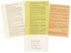 LouJon Press ephemera for works by Bukowski and Henry Miller