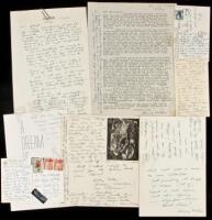 Archive of letters, notes, plus some related ephemera, written to Ivan Sokoloff from Henry Miller