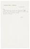 Bukowski's "Red" with note from Red Stodolsky - 2