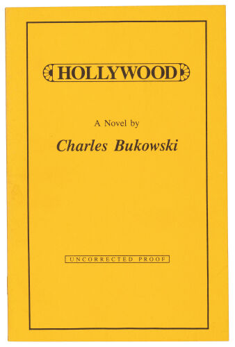 Hollywood - uncorrected proof