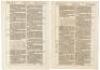 Six Leaves from circa 1613 King James Bible - 2