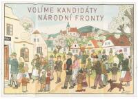 Volime Kandidaty Narodni Fronty / We Vote for Candidates of the Narodni Front