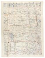 Rand McNally Official 1921 Auto Trails Map: District No. 11: North Dakota, South Dakota, nor. Nebraska, E. Montana, E. Wyoming, W. Minnesota