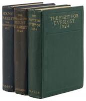 Three early expeditions to Mount Everest