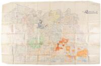 Map of Tyler County- Texas. Scale: 1" 1000 varas. December 1929