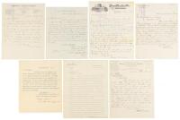 Archive of 14 letters, most written to President William McKinley, relating to the appointment of Edwin S. Gill as Secretary of the Territory of Arizona