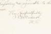 Archive of 14 letters, most written to President William McKinley, relating to the appointment of Edwin S. Gill as Secretary of the Territory of Arizona - 3