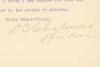 Archive of 14 letters, most written to President William McKinley, relating to the appointment of Edwin S. Gill as Secretary of the Territory of Arizona - 4