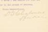 Archive of 14 letters, most written to President William McKinley, relating to the appointment of Edwin S. Gill as Secretary of the Territory of Arizona - 4