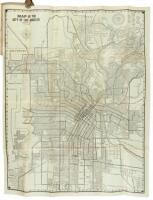 Chadwick's 1915 Street Directory and Pocket Guide of Los Angeles City with Latest City Map. Contains all Streets, Car Lines, Apartments, Hotels, Lodgings, Banks, Clubs... Etc. (caption title)