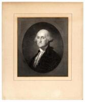 George Washington - Engraving after the portrait by Gilbert Stuart