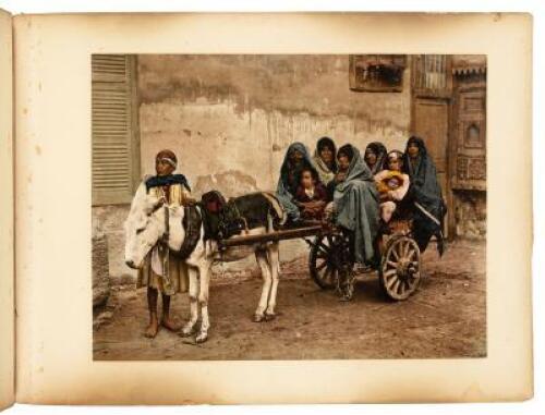 Album of sixty-eight photographs of 19th century Egypt