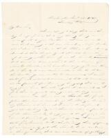 Letter to New York judge Reuben Walworth nominee to the U.S. Supreme Court