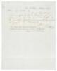 Letter about Jewish merchant in Mississippi who had left for the California Gold Rush