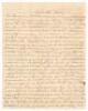 Unpublished letter by the housekeeper of Ralph Waldo Emerson, describing the Emerson boarding house